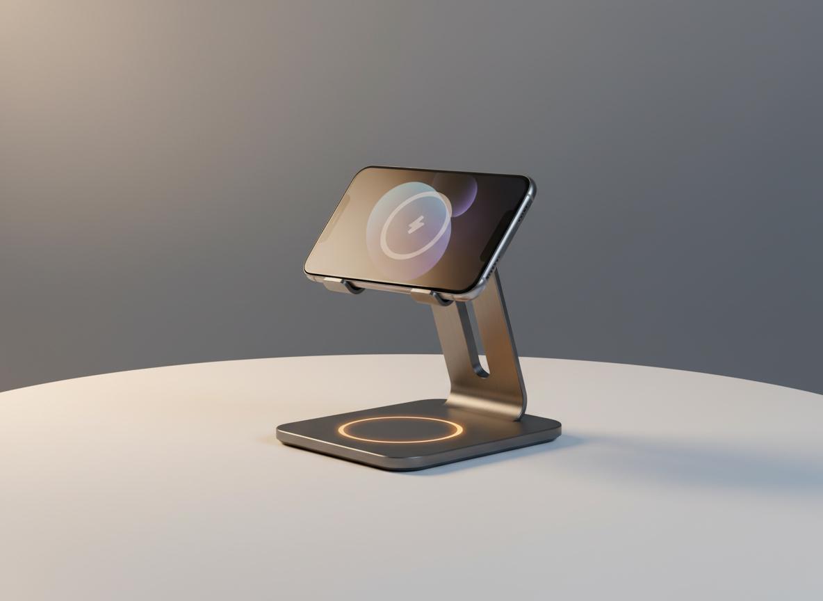 Phone Stand with Wireless Charger